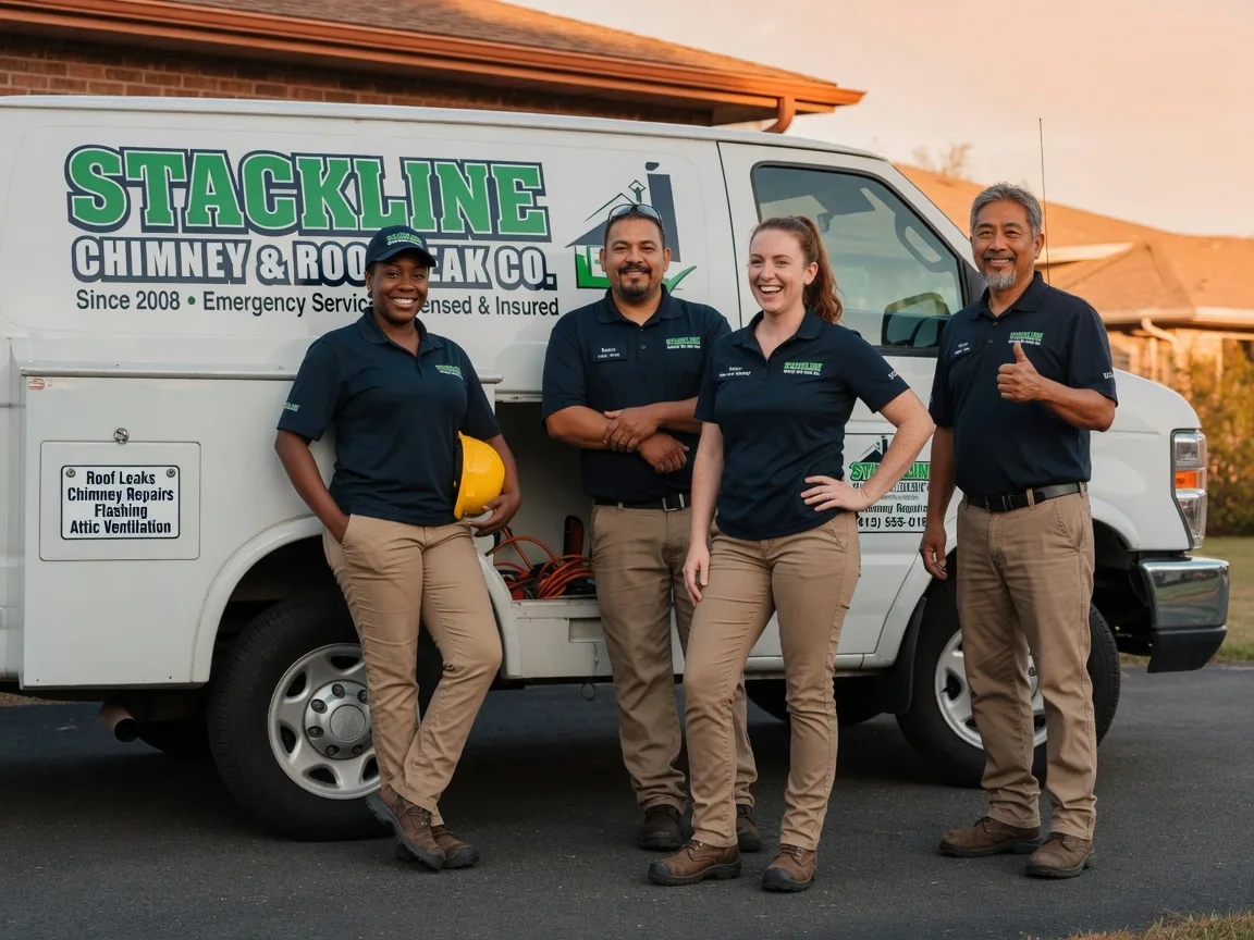Chimney flashing repair company in Staunton, IN